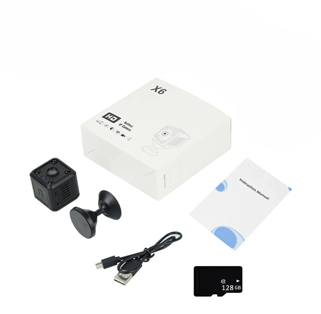 Mini Câmera sem Fio 1080P HD Security Cam + BRINDE GRÁTIS